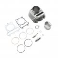 Mofans 71mm Bore Cylinder Piston Gasket Top End Rebuild Kit Fit For Yamaha Tri-moto 225 Ytm225 1983 1984 1985 1986 Timberwolf 