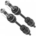 Caltric Front Right And Left Complete Cv Joint Axles Compatible With Yamaha Wolverine 350 Yfm350fx 4wd 2001 2002 2003 2004 2005