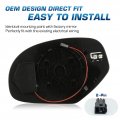 Passenger Right Side Mirror Glass With Heated Turn Signal Replacement For 2007-2014 Cadillac Escalade Chevrolet Avalanche