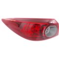 Tail Light Assembly For Mazda 3 Sedan 2014 2015 2016 2017 2018 Outer Driver Side Bulb Type Bhn1 51 160b Ma2804117 