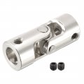 Uxcell 3pcs 8mm To Inner Dia Rotatable Universal Steering Shaft U Joint Coupler L35xd14