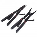 Snap Ring Pliers Set 16 Heavy Duty Circlip Tool Retaining With Replacement Tips For Removal Of Clip Rings Automotive Engine 