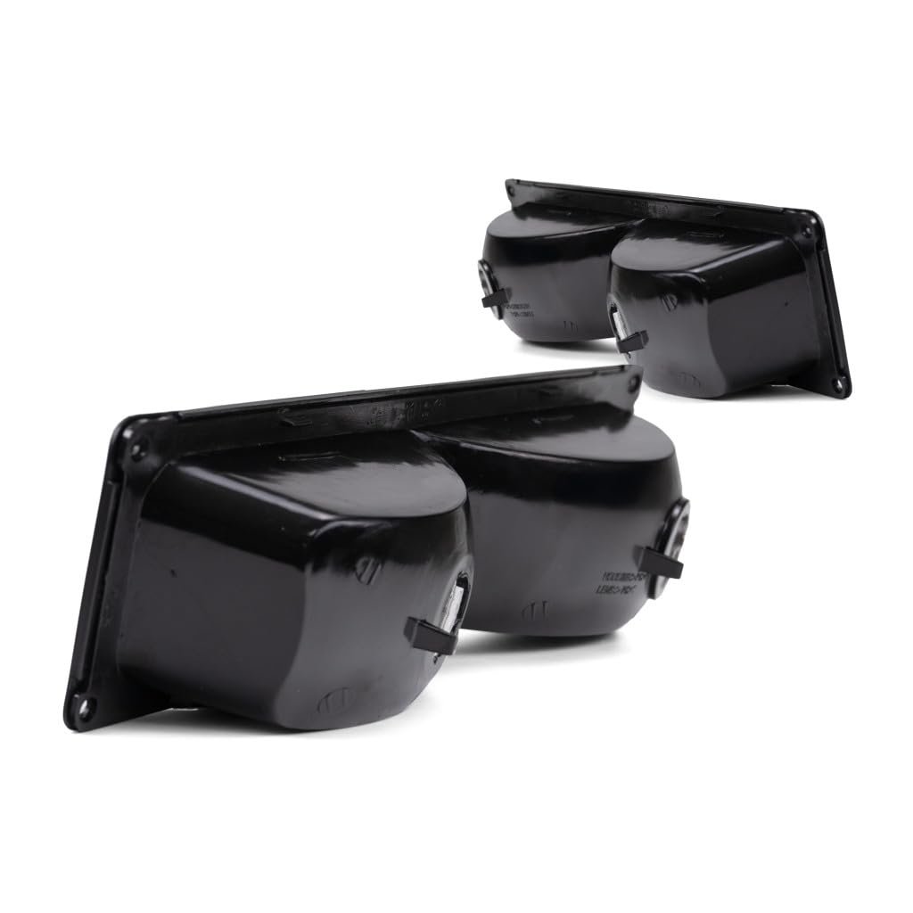 Chevy Gmc C K 2010 Truck 1994-2002 Parking Signal Light Diamond Design Gray Bezel Pair Driver And Passenger Side Gm2811104
