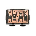 Chevy Camaro 1997 98 99 00 01 2002 Power Window Switch Front Driver Side Plastic Housing Black Bullet Terminal Male Gender 