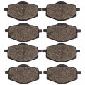 Niche Brake Pad Set For Yamaha Xt350 Xt225 Ttr225 Tri Z 250 Rt180 3bn-w0045-01-00 Front Organic 4 Pack