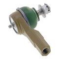 Tie Rod End For 2002 2003 2004 Infiniti I35 Sintered Metal With Green Neoprene Dust Boot Threaded Stud Male Front Position
