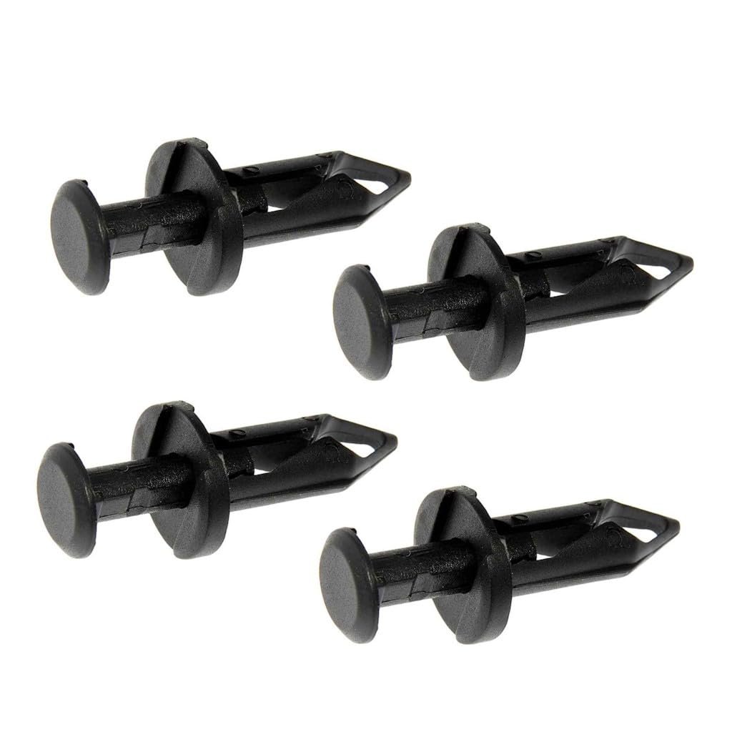 Cadillac Xlr 24 Multi-purpose Retainers Nylon Material Black 0 43 Inches Center Groove Diameter 0 58 Head 4 Pieces Replacement