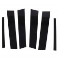Ocpty Black Pillar Posts Trim B Application For Bmw 323i 2006-2011 For 325i 325xi 2006 6pcs Door Kit