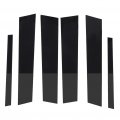 Ocpty Black Pillar Posts Trim B Application For Bmw 323i 2006-2011 For 325i 325xi 2006 6pcs Door Kit