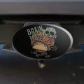 Brain Tacos Oval Tow Trailer Hitch Cover Plug Insert