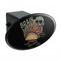Brain Tacos Oval Tow Trailer Hitch Cover Plug Insert