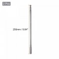 Uxcell 1 4 Quick-change Hex Shank 6mm Nut Setter Driver Drill Bit 9 84 Length Metric No-magnetic 2 Pcs
