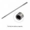 Uxcell 1 4 Quick-change Hex Shank 6mm Nut Setter Driver Drill Bit 9 84 Length Metric No-magnetic 2 Pcs