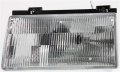Partomotive For 92-94 Tempo Topaz Front Headlight Head Light Lamp With Bulb And Bracket Right Passenger Side 