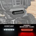 Sautvs Led Rear Center Accent Tail Light Kit For Honda Talon 1000 Auxiliary Lamp Brake Stop Taillight Assembly 1000r 1000x