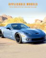 Ocpty Sun Visor Fit For 2006 2007 2008 2009 2010 2011 2012 2013 Chevrolet Corvette With Sunroof Black Right Passenger Side