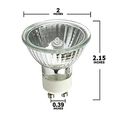 Pack Of 10 35mr16 Gu10 35 Watt Flood Gu10 Twist Lock Base 120v Mr16 Light Bulb 35w