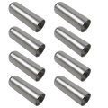 Car Door Hinge Pin Bolts Guides Liners For Jeep Wrangler Jk Jku Jl Jlu 2007-2025 Select Models Stainless Steel Silver Tone Pack 