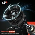 A-premium Hvac Heater Blower Motor Assembly Compatible With 010-a70-74d Single Wheel 12v Fan Cage