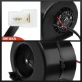 A-premium Hvac Heater Blower Motor Assembly Compatible With 010-a70-74d Single Wheel 12v Fan Cage