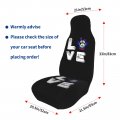 Love Paw Belize Flag Car Front Seat Covers Set Of 2 Washable Breathable Vehicle Cushion Protector For Sedan Truck Automotive
