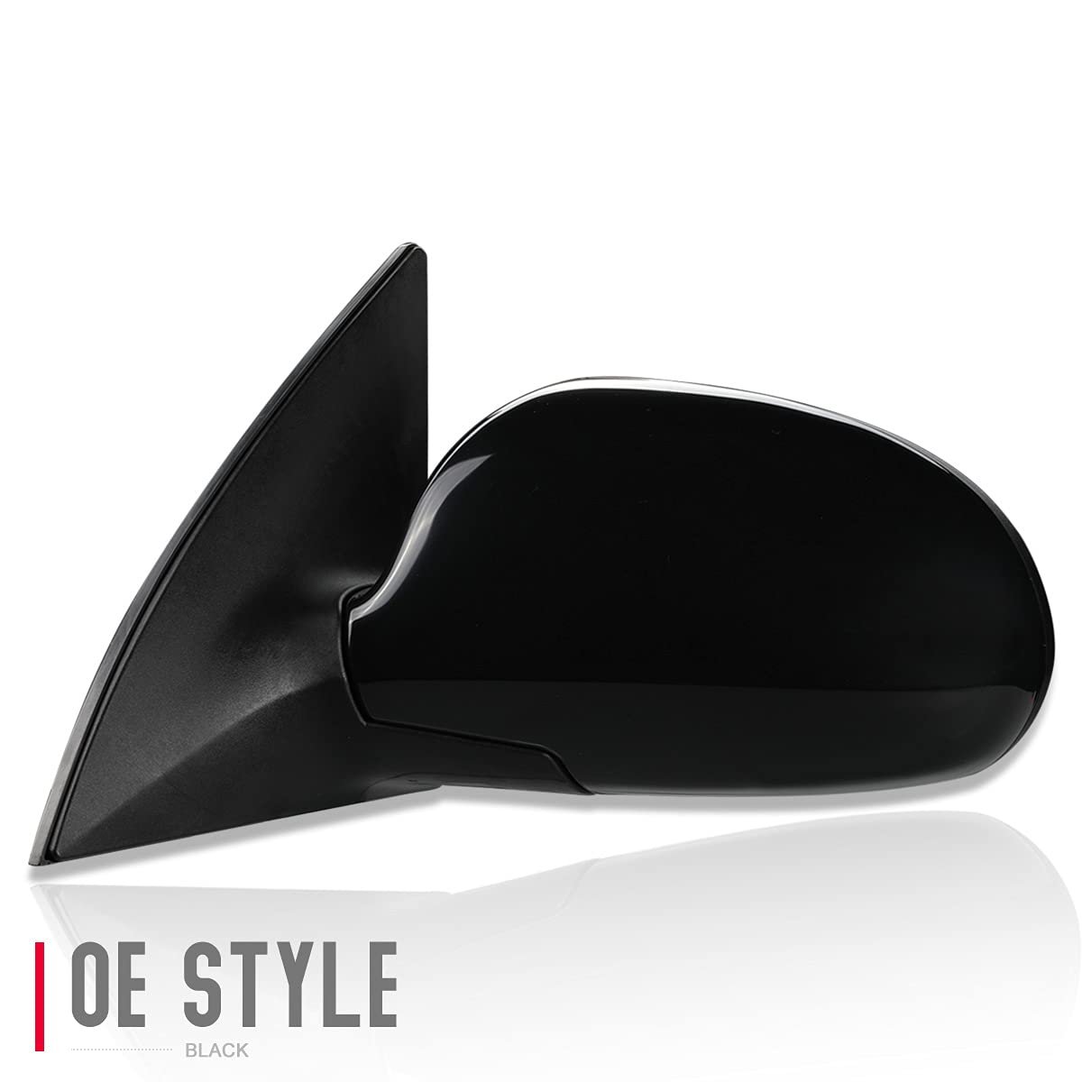 Auto Dynasty Hy1320197 Factory Style Driver Left Side Mirror Manual Folding Power Adjust Heated Glass For Elantra 09-12 Paint