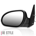 Auto Dynasty Hy1320197 Factory Style Driver Left Side Mirror Manual Folding Power Adjust Heated Glass For Elantra 09-12 Paint