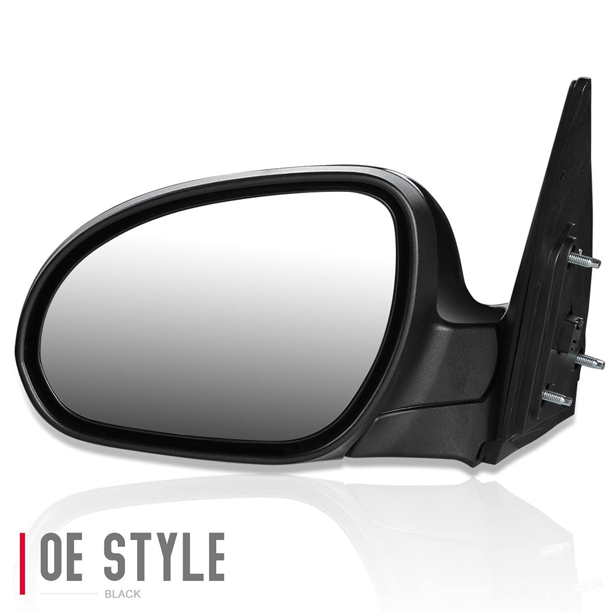 Auto Dynasty Hy1320197 Factory Style Driver Left Side Mirror Manual Folding Power Adjust Heated Glass For Elantra 09-12 Paint