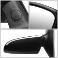 Auto Dynasty Hy1320197 Factory Style Driver Left Side Mirror Manual Folding Power Adjust Heated Glass For Elantra 09-12 Paint