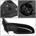 Auto Dynasty Hy1320197 Factory Style Driver Left Side Mirror Manual Folding Power Adjust Heated Glass For Elantra 09-12 Paint