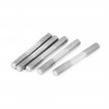 M5x40mm 304 Stainless Steel Double End Threaded Stud Screw Bolt 5pcs 
