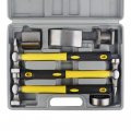 Dayuan 7pcs Auto Body Repair Kit Craft Panel Beating Hammer And Dolly Set Dent Fender Tool