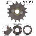 Tdpro 520 20mm 15t Chain Sprocket Cog For 125cc-250cc Dirt Pit Bike Atv Go Kart