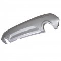 Gxywady Silver Rear Lower Bumper Cover Replacement For Escape Titanium S Se Sel 2013-2017 Cj5z17k835ba Fo1195128