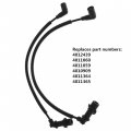 Labwork Ignition Coil Spark Plug Wire Replacement For Polaris Ranger Sportsman Rzr 700 800 Efi Models