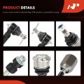 A-premium Set Of 8 Front Sway Bar Link Lower Ball Joint Inner Outer Tie Rod End Compatible With Ford Mustang 1994-2004