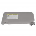 Ocpty Right Passenger Side Gray Sun Visor Without Sunroof Fit For 2006 2007 2008 2009 2010 2011 Toyota Camry 74310-06750-b0