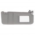 Ocpty Right Passenger Side Gray Sun Visor Without Sunroof Fit For 2006 2007 2008 2009 2010 2011 Toyota Camry 74310-06750-b0