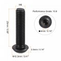 Uxcell M6x25mm Hex Socket Button Head Cap Bolts Screws Alloy Steel 25pcs