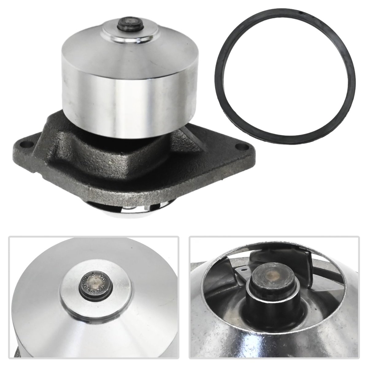 Engine Water Pump For Dodge Ram 2500 3500 5 9l 1994 2007 7 Blade Impeller Heavy Duty Metal Replaces 5010964aa 43526 Cr307water
