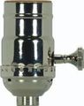 Satco 3 Piece Stamped Solid Brass On Off Turn Knob Socket With Remova 