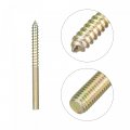 Uxcell M6x80mm Hanger Bolts 8pcs Double Ended Thread Dowel Screws For Wood Furniture