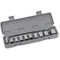 10pcs Wrench Socket Set Carbon Steel Repair Tool Kit With Gray Box Suitable For Car Household Machine And Auto