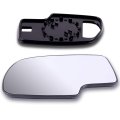 Left And Right Side Mirror Glasses For Chevy Silverado Tahoe Suburban Gmc Sierra Yukon Manual Adjustment Chrome Fits 1999 To 