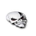 Wakauto 2 Pieces Skull Stickers 3d Wall Halloween Gothic Skeleton Sticker Bumper Repair Mark Ghost Head