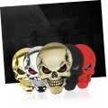 Wakauto 2 Pieces Skull Stickers 3d Wall Halloween Gothic Skeleton Sticker Bumper Repair Mark Ghost Head