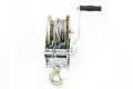 Hand Winch 2000 Lbs Crank Cable Gear Atv Boat Trailer Heavy Duty New