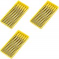 3 Packs Of 6 Jewelers Pointed Cone Burs Fig 5 Sizes 009 012 018 