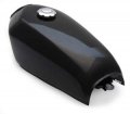 The San Bruno Cafe Racer Gas Tank Black Motorcycle Fuel 2 4 Gallon 9l