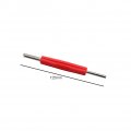 Lasenersm 8 Pieces Valve Core Remover Tool Removal Double Head Installer Repair Tire Stem With Plastic Handle Multicolor